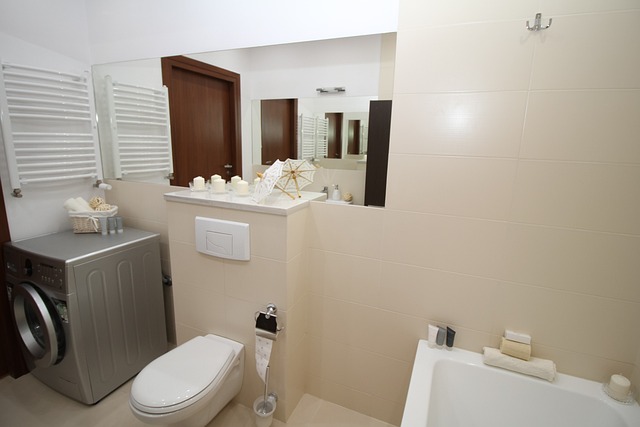 premium bathroom interior layout